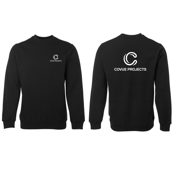 3FS JB's Fleecy Sweat…with Printed Covue Projects Logo LC & Back…JBs/BJM