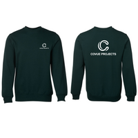 3FS JB's Fleecy Sweat…with Printed Covue Projects Logo LC & Back…JBs/BJM