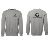3FS JB's Fleecy Sweat…with Printed Covue Projects Logo LC & Back…JBs/BJM