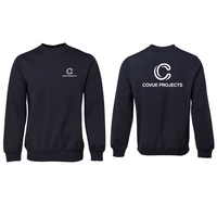 3FS JB's Fleecy Sweat…with Printed Covue Projects Logo LC & Back…JBs/BJM
