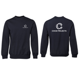 3FS JB's Fleecy Sweat…with Printed Covue Projects Logo LC & Back…JBs/BJM