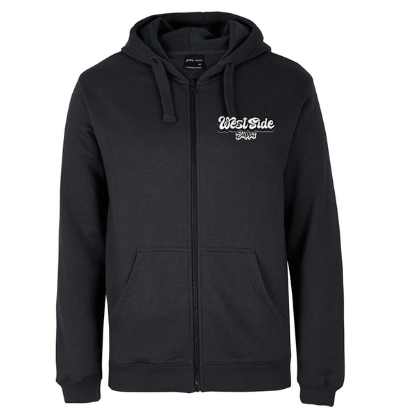 3PZH JB's P/C Full Zip Hoodie…Print L/C West Side Supps Logo….JB