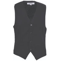 4301 Mens Black Vest….Supplied Plain…CU