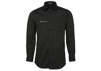 JB's Mens Urban L/S Poplin Shirt....Embroidered Buildland Logo R/C....JB's/Emb