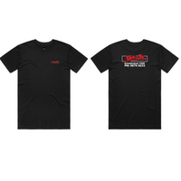5001 Staple Tee….with Printed Front & Back G&J Automotive Logo…AS/BJM