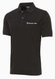 Mens Cotton Pique Polo....Embroidered Buiuldland logo L/C....AS/Emb