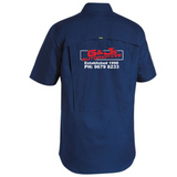 BS1414 X Airflow Ripstop SS Shirt….Emb G&J Automotive Logo L/C & Printed G&J Automotive Logo on Back…Bis/Emb/BJM