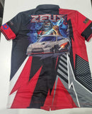 Short Sleeve Sublimated Button Through Shirts (Pitcrew Shirts)....270GSM Poly Microweave fabric....InS