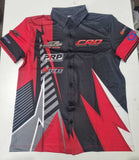 Short Sleeve Sublimated Button Through Shirts (Pitcrew Shirts)....270GSM Poly Microweave fabric....InS