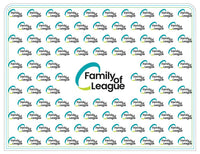 Family Of League Stretch Fabric Media Wall Straight - 3m W x 2.2m H....ES