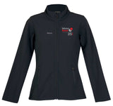 Ladies Tempest Soft Shell Jacket....Embroidered Labourforce 25yr Logo L/C, Name R/C...Ram/Emb