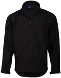 Men’s SoftshellTM Sports Jacket Black...with L/C Logo....BJM/Emb