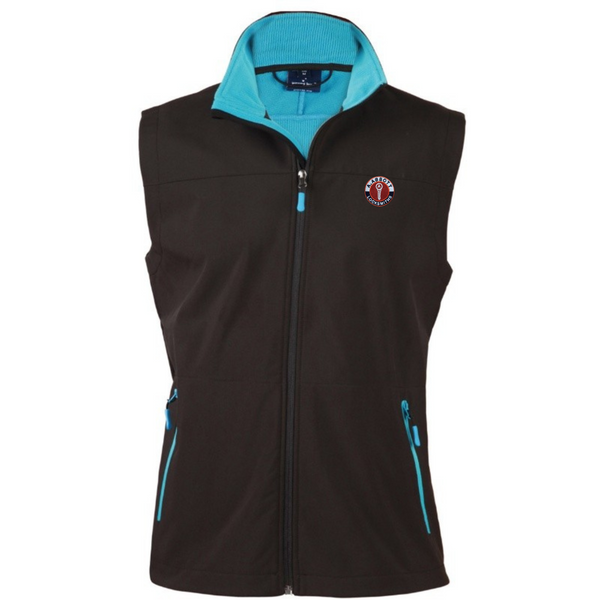 JK45 Rosewall Soft Shell Vest Men's…with Emb LC AAbott Locksmiths Logo….Shi/JSE