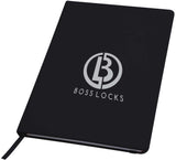 HARD PU COVER NOTE BOOK....Digital Print Boss or Mac  Logo....JS