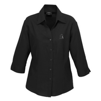 LB3600 Womens Oasis 3/4 Sleeve Shirt…with Emb Alive Realty Logo LC…..FB/JSE