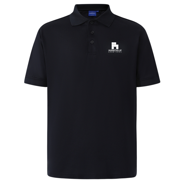 PS33 Victory Polo Men's….Emb Hurstville Central Logo L/C…Shi/Emb