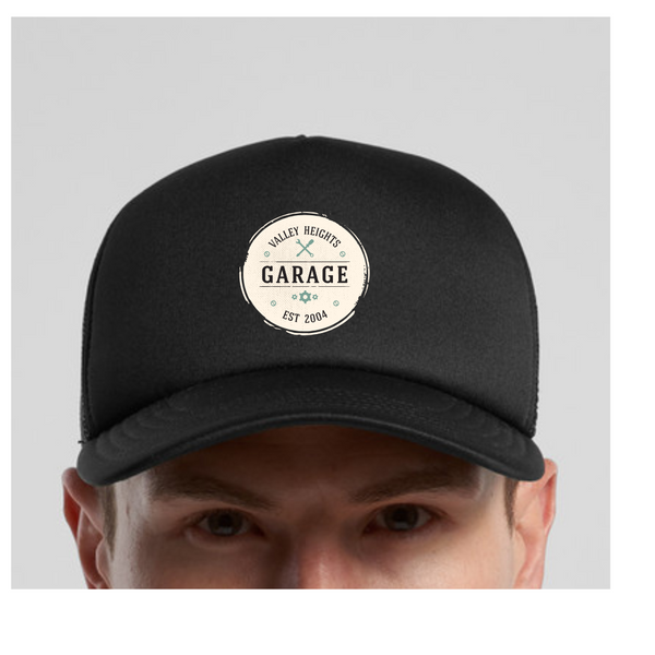 1161 Frame Foam Trucker Cap…with VHG Cream Back Logo…AS