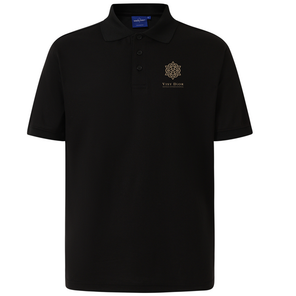PS33 Victory Polo Men's…with Printed Visy Dior Logo L/C….Shi/BJM