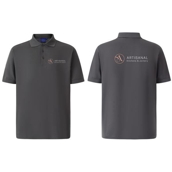 PS33 Victory Polo Men's….with Emb L/C & Print Back Artisanal Logo…Shi/JSE/BJM