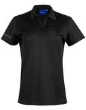 Ladies Victory Polo....Embroidered IM Logo on the L/C and Praesidium Logo Right Sleeve....Shi/Emb