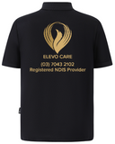 PS63 Connection Polo....Printed Elevo Care Logo L/C & Back....Shi/BJM