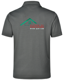 PS83 Staten Polo Shirt Men's….with Eleven 22 Gyprock Logo L/C & Back….Shi/Emb