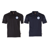 PS209 TrueDry Polo…L/C Emb C&A Chest Logo... Both Sleeves Emb C & A Logo…Shi/JS