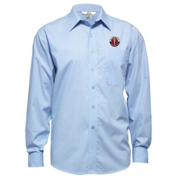 SH816 Micro Check Shirt…with Emb LC AAbott Locksmiths Logo….FB/JSE