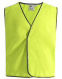 SW02A Hi-Vis SAFETY VEST Adult...with Printed Tempe Public School Logo on Back....Shi/BJM