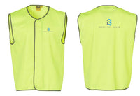 Hi Vis Safety Vest Y/N....Transfer Innovative Logo L/C & A4 Back....PTs/Emb