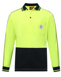 Hi Vis Sustainable Cool Breeze Safety Polo....Printed 1 Col Logo L/C....BJM/BJM