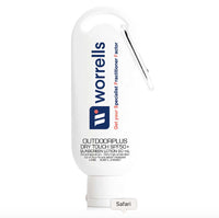 60Ml Spf50 Sunscreen Lotion With Carabiner....Printed Worrells Label....PS