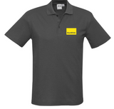 P400MS Mens Crew Short Sleeve Polo…Embroidered Ray White Logo L/C....FB/Emb