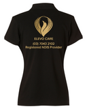 PS40 Longbeach Polo Ladies….Printed Elevo Care Logo L/C & Back....Shi/BJM