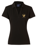 PS40 Longbeach Polo Ladies….Printed Elevo Care Logo L/C & Back....Shi/BJM