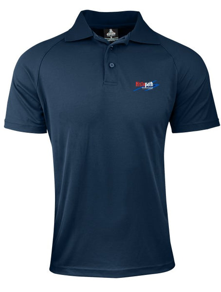 Keira Mens Polo....Embroidered Histopath Logo L/C....Tab/Emb