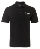 Men's 210 Pocket Polo....Powerprint 1 Col AFS Logo L/C....JB's/Js