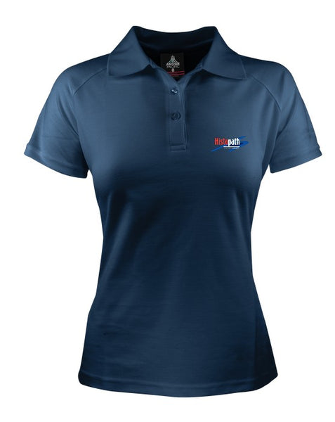 Keira Lady Polo....Embroidered Histopath Logo L/C....Tab/Emb