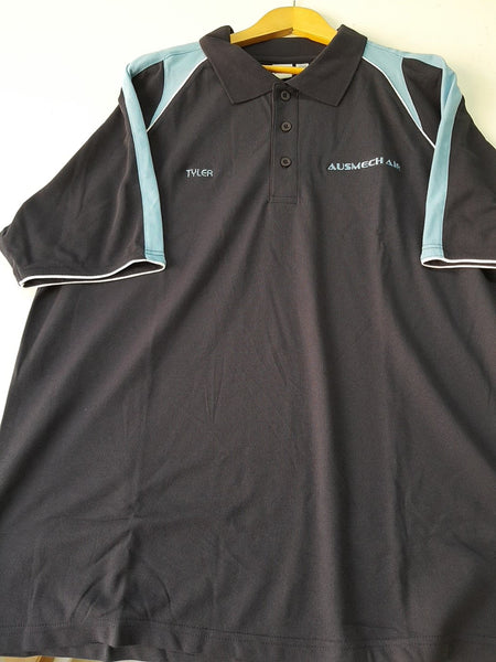Triton Polo....Embroidered Ausmech Air Logo L/C & Name R/C....FB/Emb