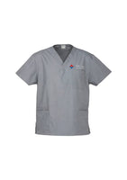 Unisex Classic Scrubs Top....Embroidered Wise Medic Logo L/C....FB/Emb