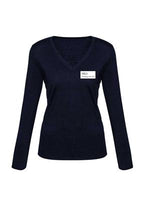 Navy Ladies Milano Pullover.....with SKG embroidery L/C....FB/Emb