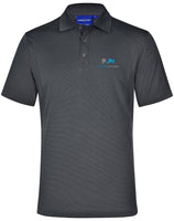 Lucky Bamboo Polo....Embroidered JJJ Business Logo L/C....Shi/Emb