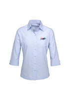 Ladies Ambassador 3/4 Sleeve Shirt.....Embroidered Histopath Logo L/C....FB/Emb