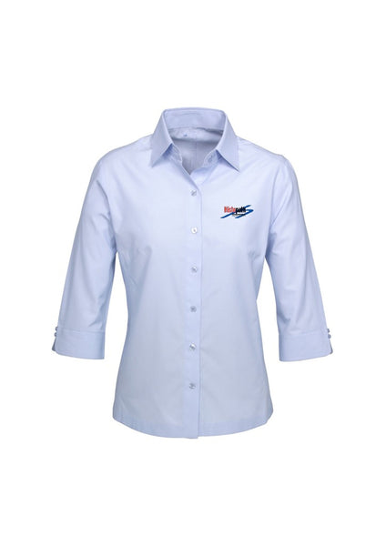 Ladies Ambassador 3/4 Sleeve Shirt.....Embroidered Histopath Logo L/C....FB/Emb