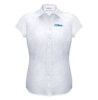 Ladies Euro Short Sleeve Shirt....with Channel Nine Logo L/C....Biz/Emb