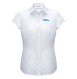 Ladies Euro Short Sleeve Shirt....with Channel Nine Logo L/C....Biz/Emb