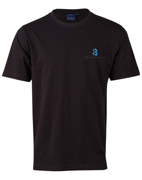 Savvy Tee Men's....Embroidered Innov Biuld Logo L/C....Shi/Emb