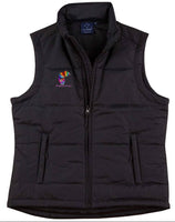 Padded Vest Ladies....Embroidered Kameleon R/C....Shi/PNW