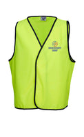 Yellow Safety Vest XS-5XL....2 Col Print Oscar Logo L/C and 2 Col Print Oscar Logo Back....PTs/DMH