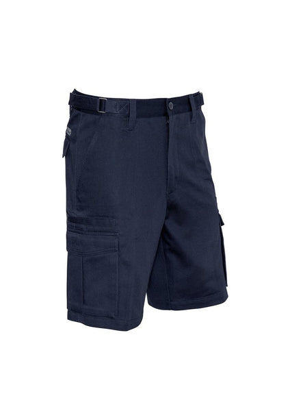 SYZMIK Mens Basic Cargo Short Navy....FB